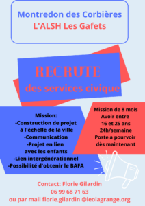 Lire la suite à propos de l’article Mission service civique